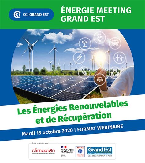 Énergies renouvelables et de récupération .